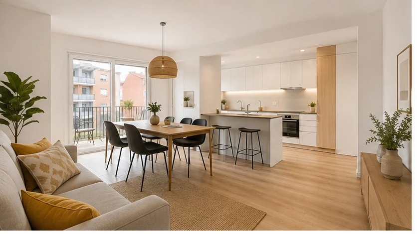 Reforma integral básica de 130 m², inspiración 2