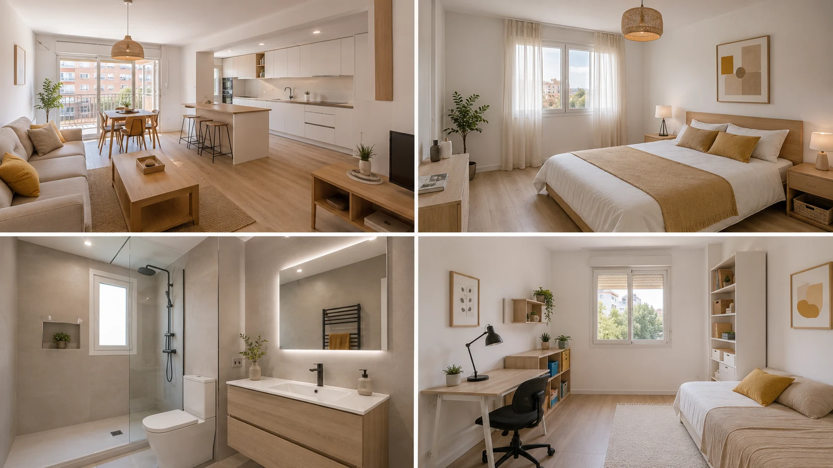 Reforma integral básica de 190 m²