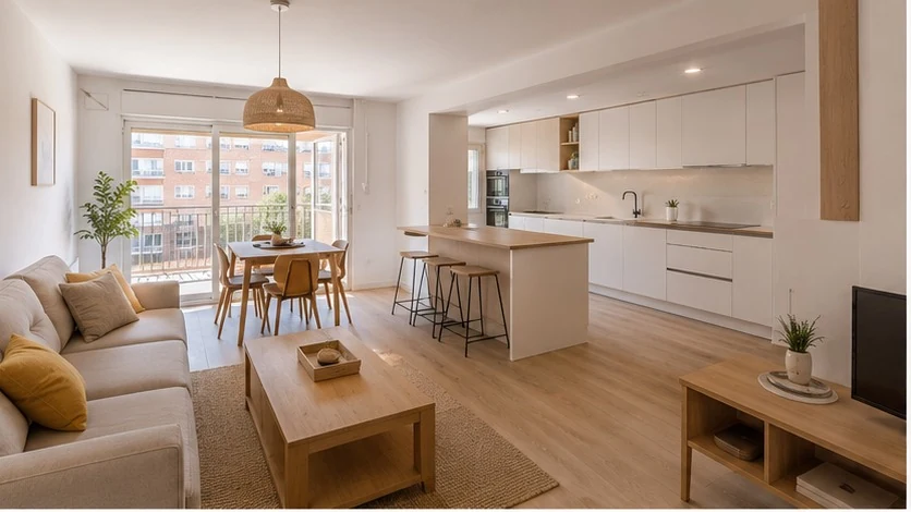 Reforma integral básica de 190 m², inspiración 2