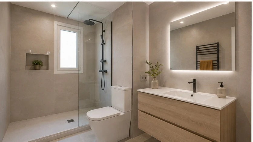 Reforma integral básica de 190 m², inspiración 4