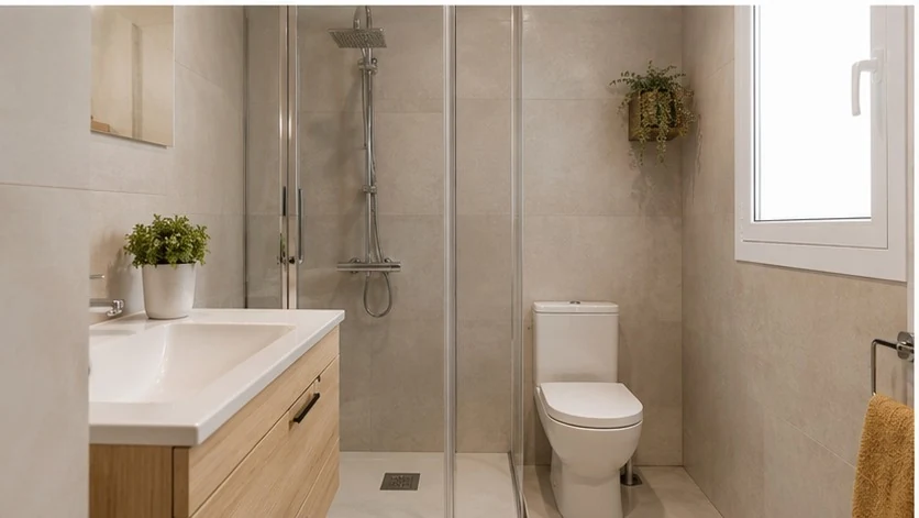Reforma integral básica de 50 m², inspiración 4