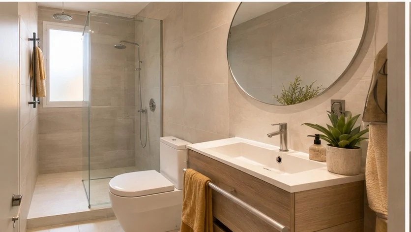 Reforma integral básica de 90 m², inspiración 4