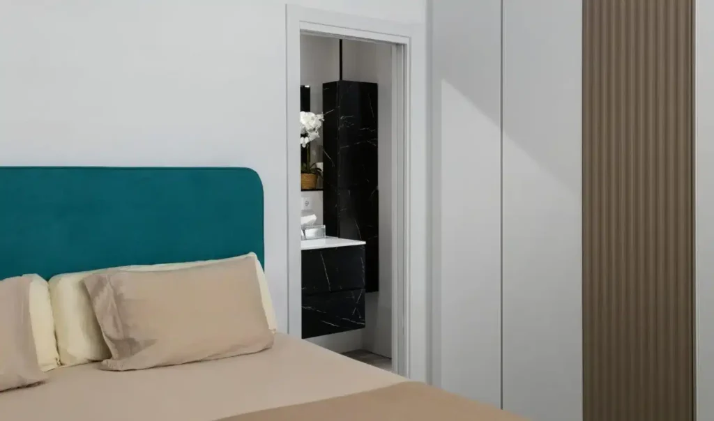 Dormitorio proyecto Blaumar - Sant Pere de Ribes