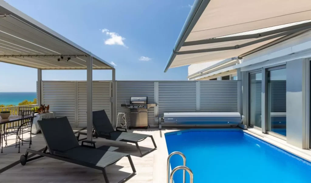 Piscina proyecto Blaumar - Sant Pere de Ribes